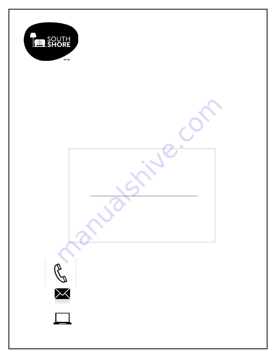 South Shore 3454-034 Assembly Instructions Manual Download Page 1