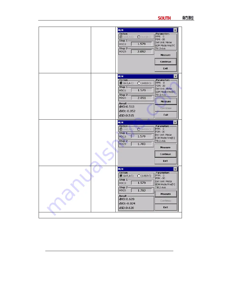 South NTS-960R Operation Manual Download Page 62