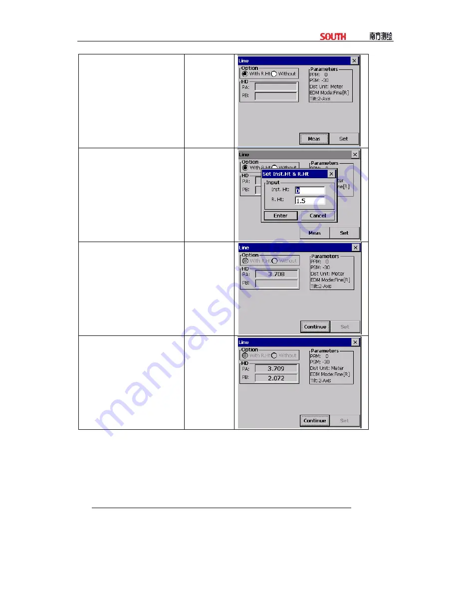 South NTS-960R Operation Manual Download Page 64