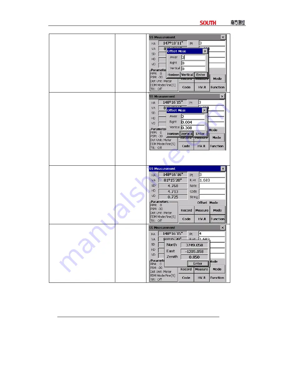 South NTS-960R Operation Manual Download Page 110