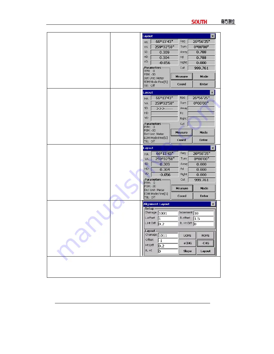 South NTS-960R Operation Manual Download Page 151