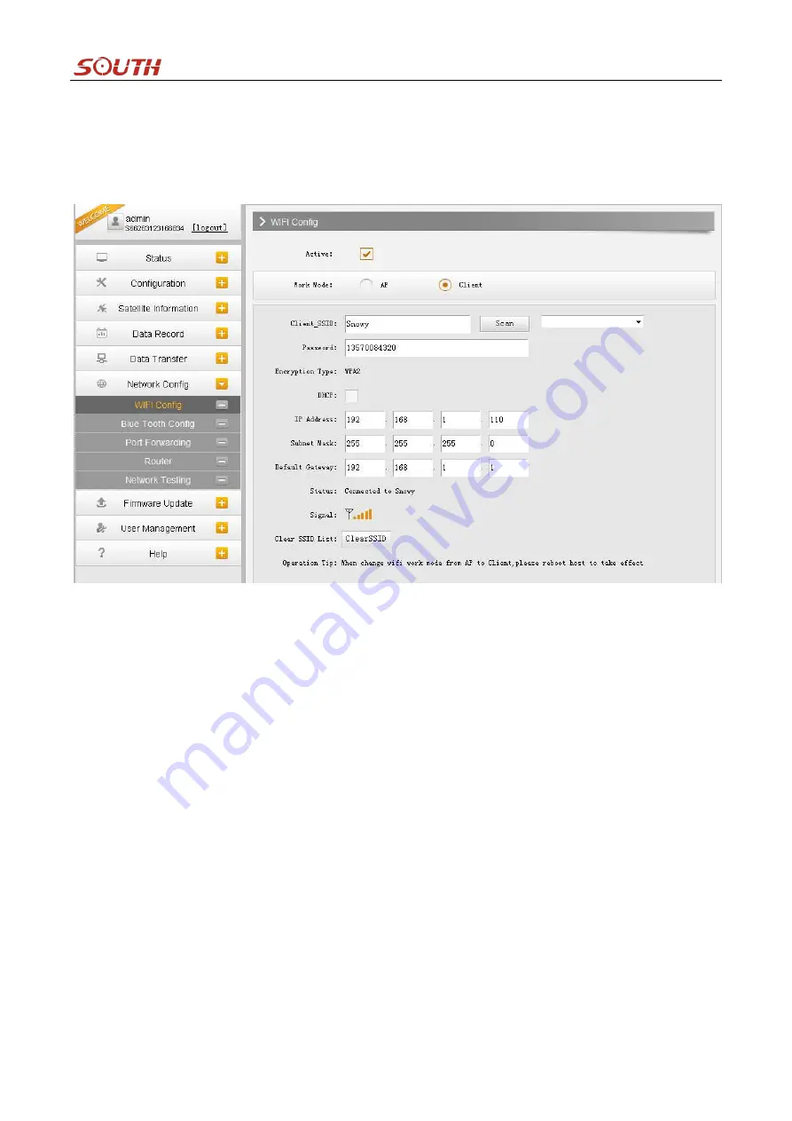 South S660N User Manual Download Page 37