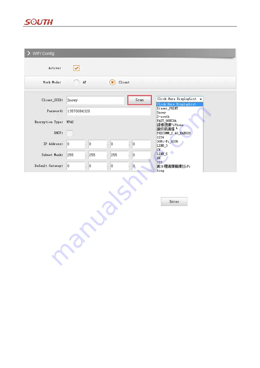 South S660N User Manual Download Page 52