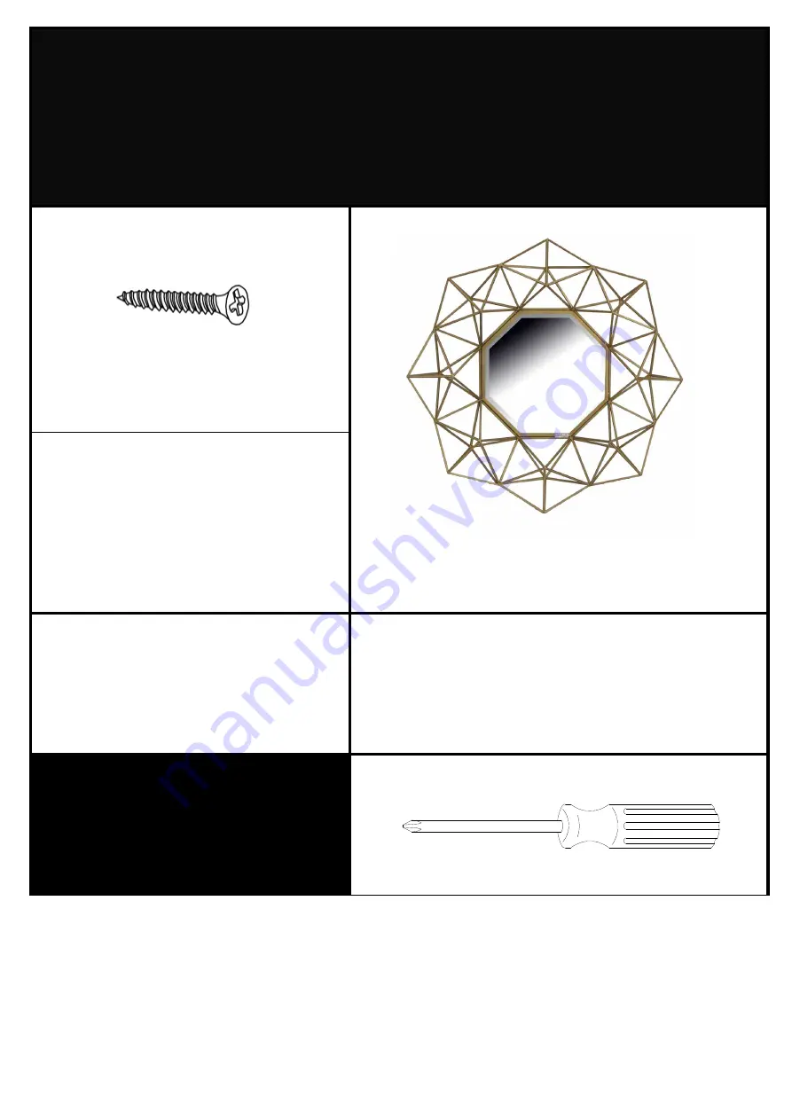 Southern Enterprises Holton Assembly Instructions Download Page 2