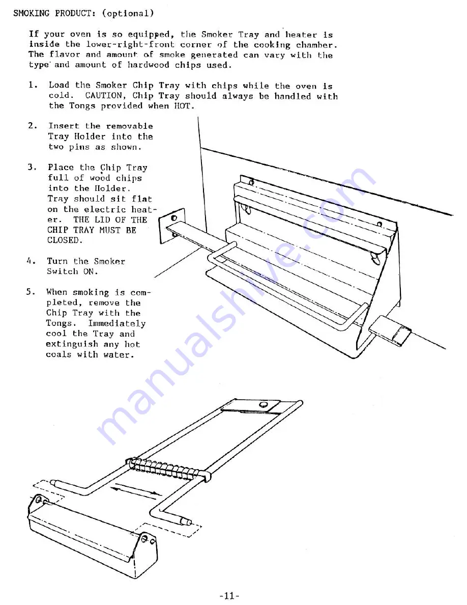 Southern Pride BMJ-200-E Instruction Manual Download Page 13