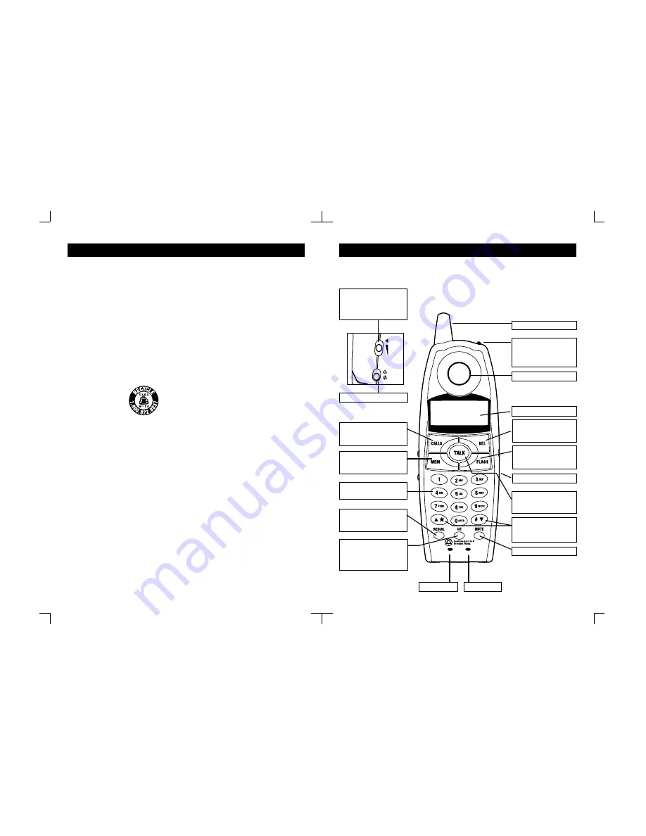 Southwestern Bell GH3012AT Owner'S Manual Download Page 3