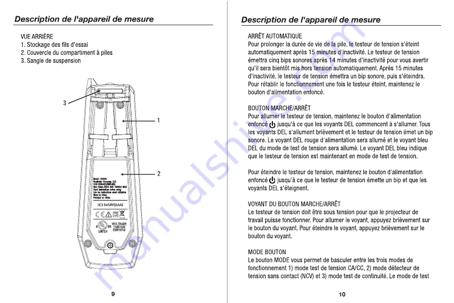 Southwire 41161N Operating Instructions Manual Download Page 16