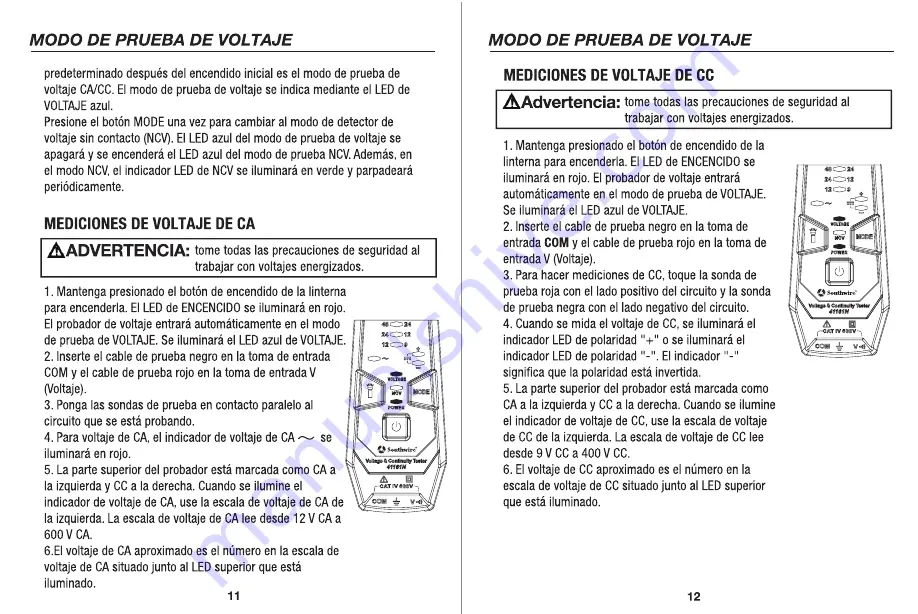 Southwire 41161N Operating Instructions Manual Download Page 27