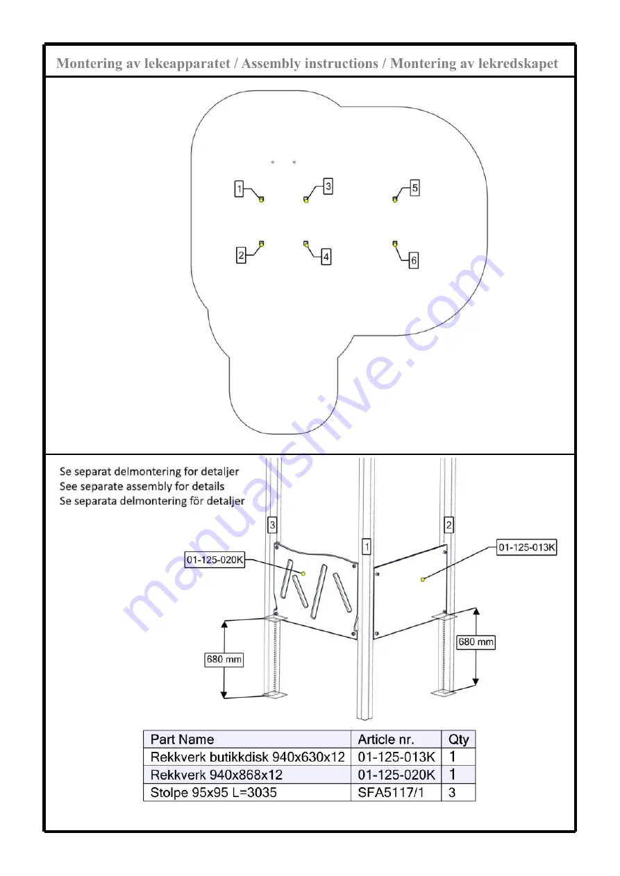 Sove 11-145-251 Assembly Instructions Manual Download Page 13