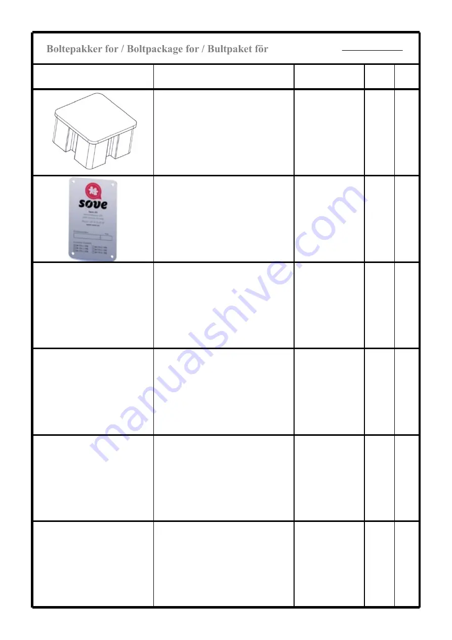 Sove 11-145-251 Assembly Instructions Manual Download Page 23