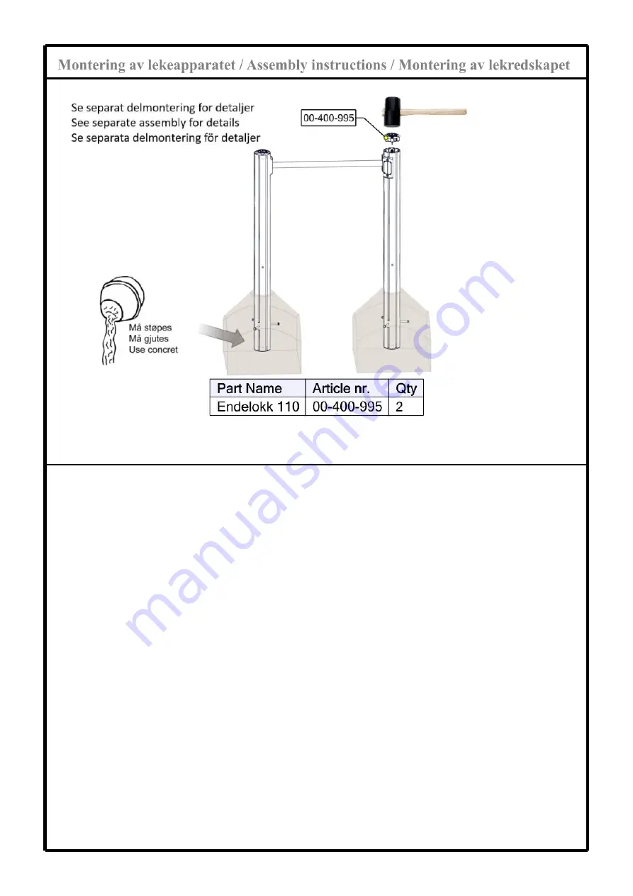 Sove 16-100-010 Assembly Instructions Manual Download Page 12