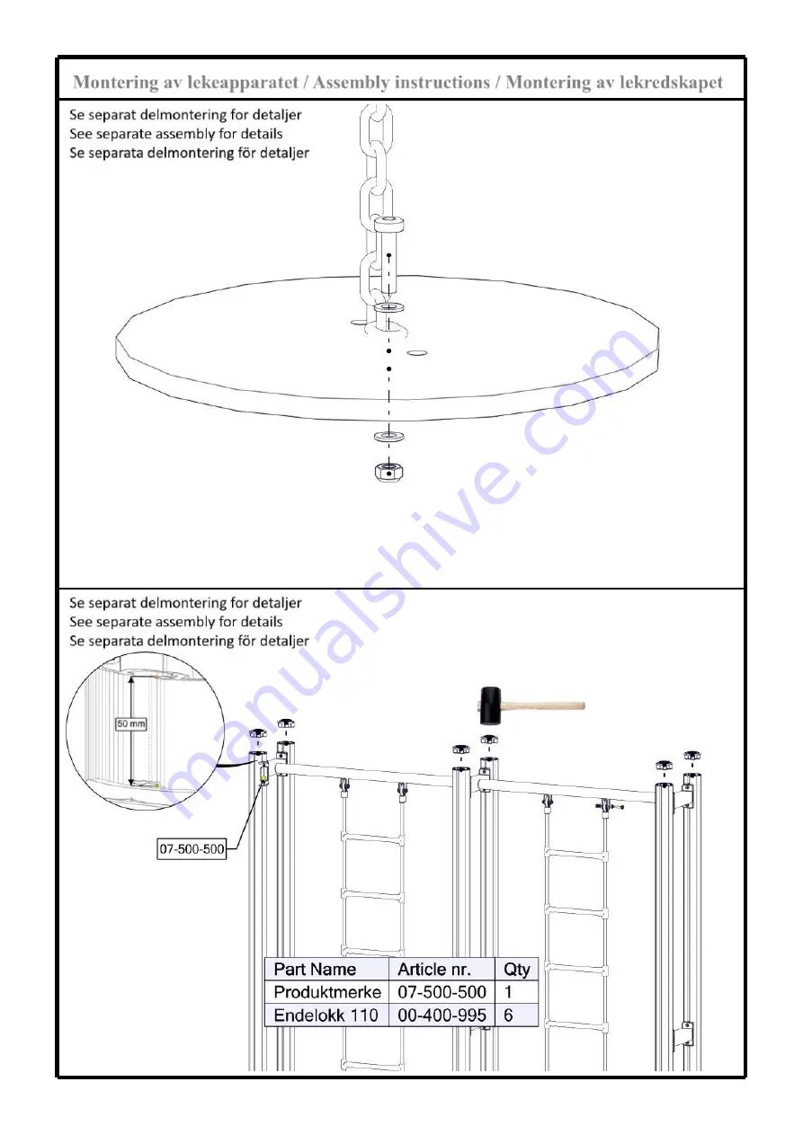 Sove 16-102-280 Assembly Instructions Manual Download Page 15