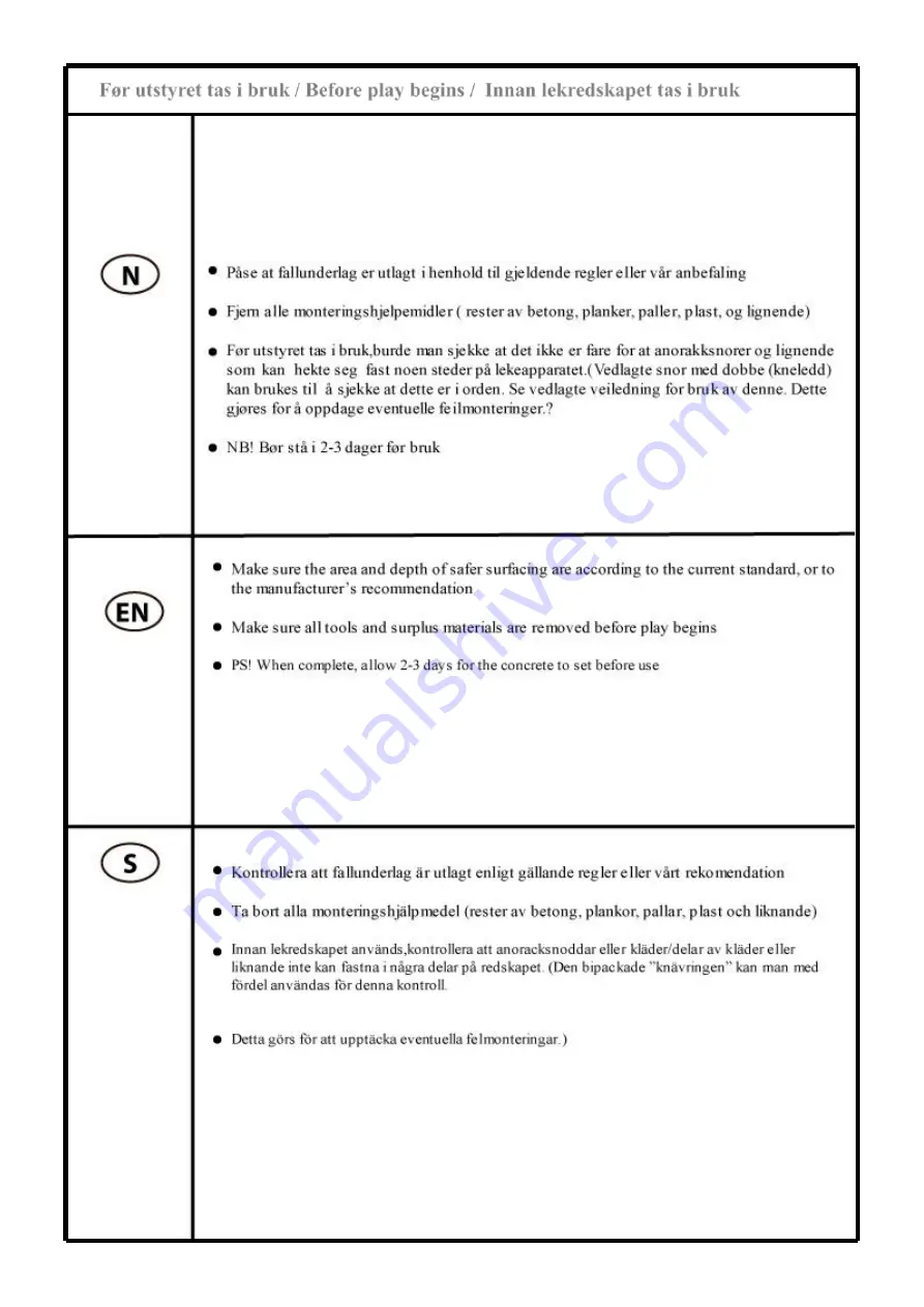 Sove 16-102-280 Assembly Instructions Manual Download Page 16