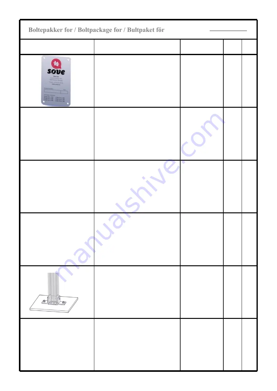 Sove 21-370-051 Assembly Instructions Manual Download Page 11