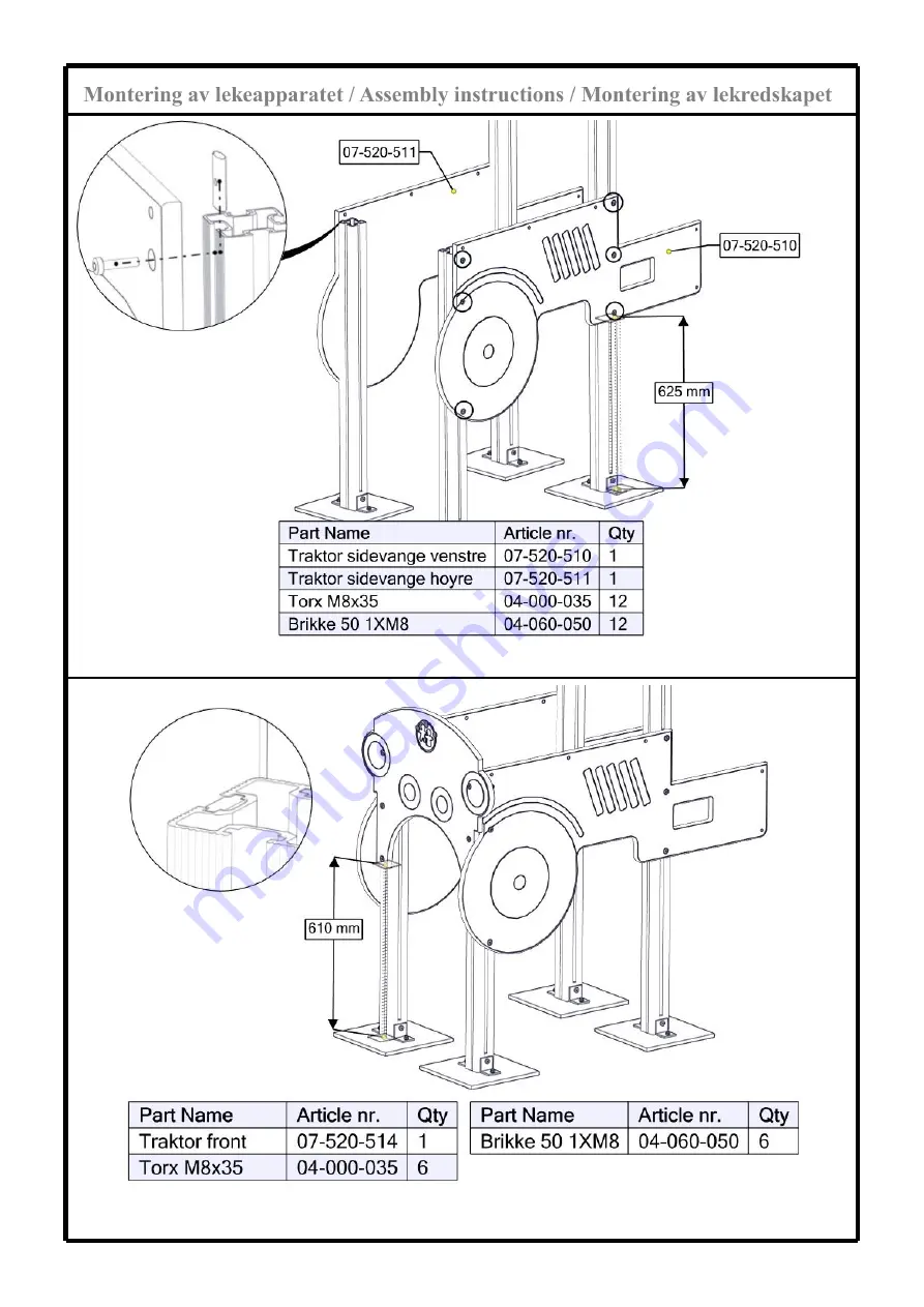 Sove 21-370-051 Assembly Instructions Manual Download Page 16