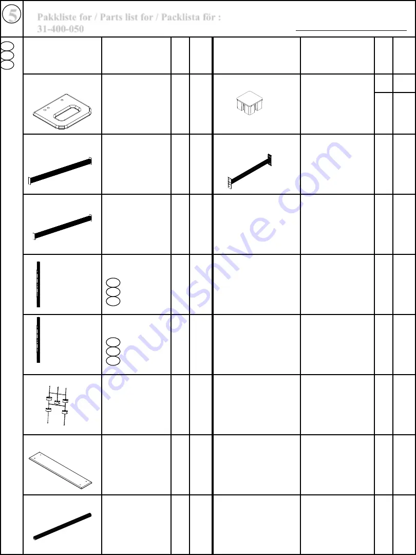 Sove 31-400-050 Assembly Instructions Manual Download Page 5