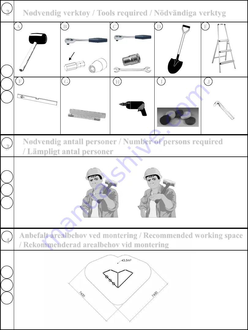 Sove 31-560-000 Assembly Instructions Manual Download Page 4