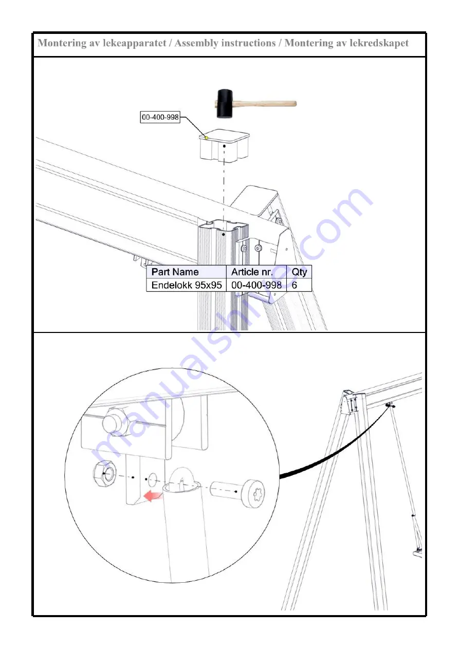 Sove 50-151-640 Assembly Instructions Manual Download Page 16