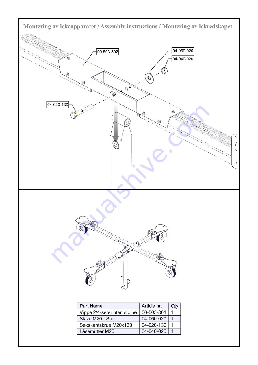 Sove 50-166-100 Assembly Instructions Manual Download Page 12