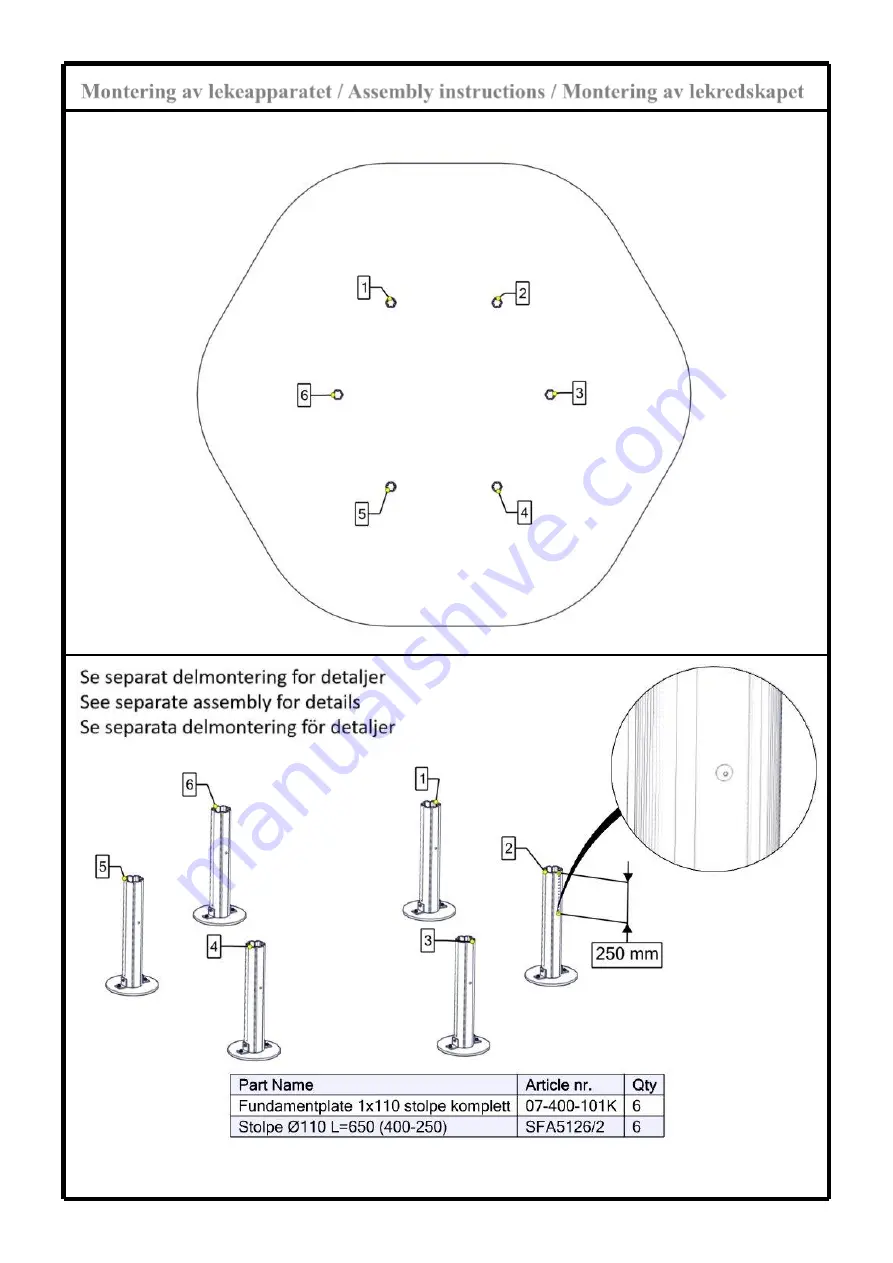 Sove 61-200-402 Assembly Instructions Manual Download Page 11