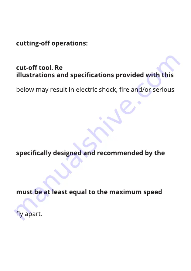 Sovereign 612324 Original Instruction Manual Download Page 8