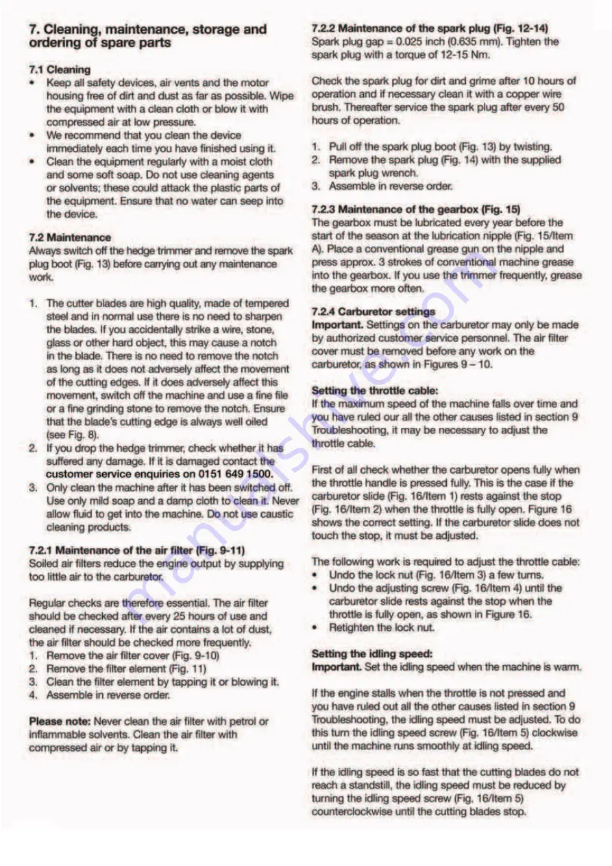 Sovereign HS-PHT 22 Operating Instructions Manual Download Page 12