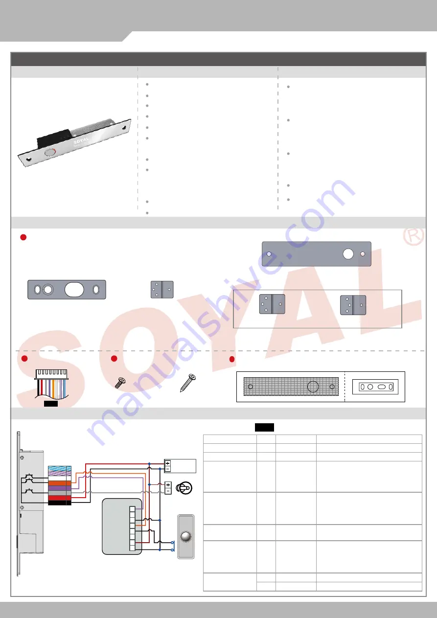 Soyal AR-1207A-29 Quick Start Manual Download Page 1