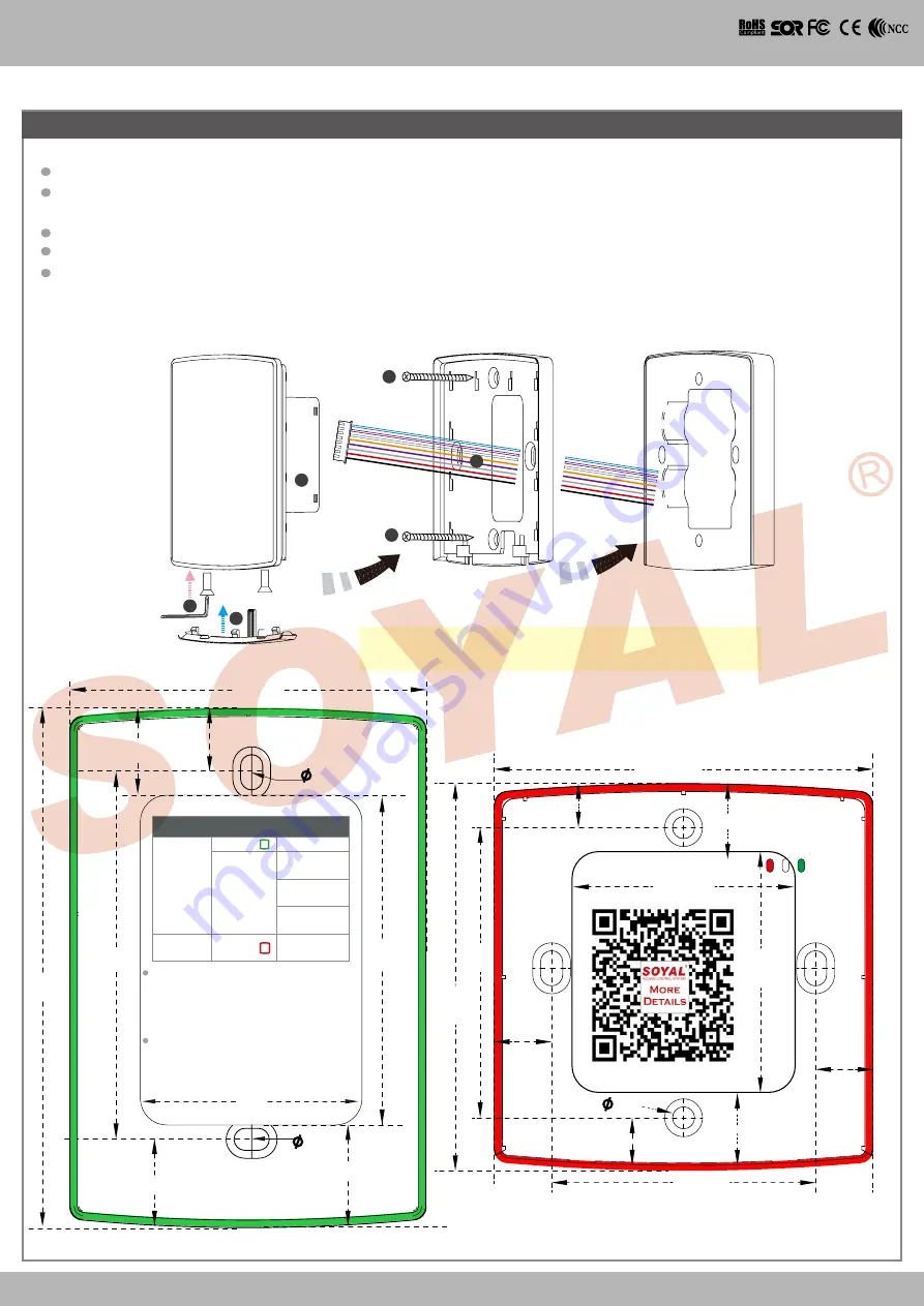 Soyal AR-888H Manual Download Page 2