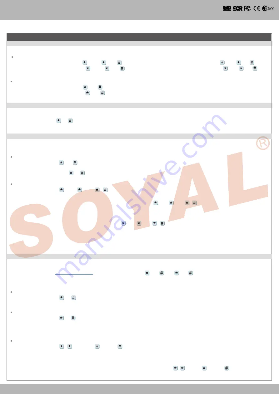 Soyal AR-888H Manual Download Page 7