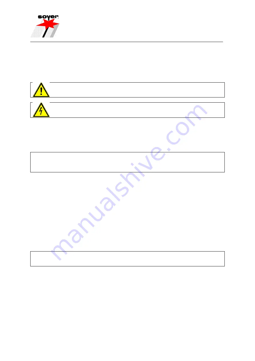 Soyer BMK-12 W Operating Instructions Manual Download Page 24