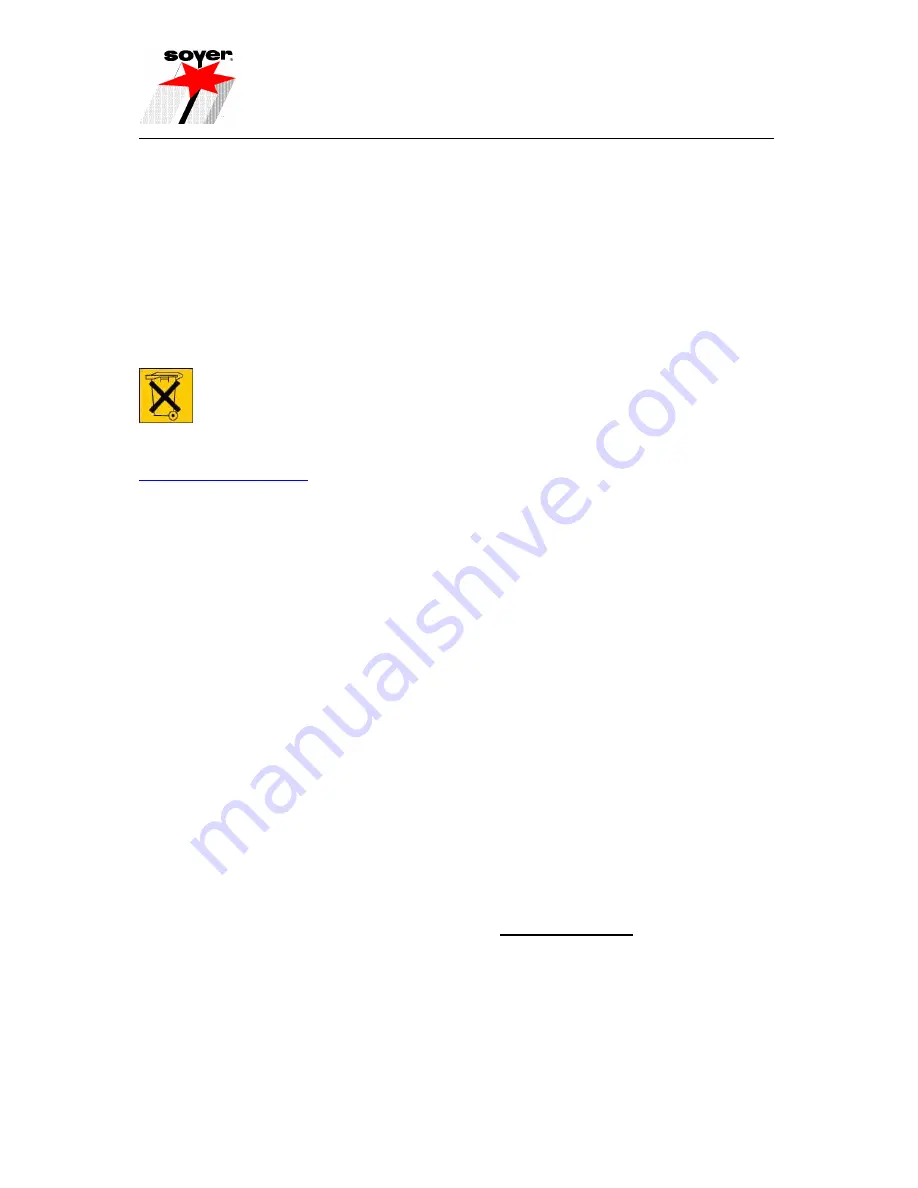 Soyer BMS-4 Akkumat Operating Instructions Manual Download Page 12