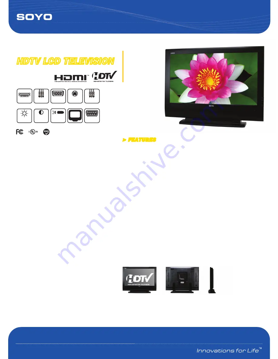 SOYO SYTPT3227AB Technical Specifications Download Page 1