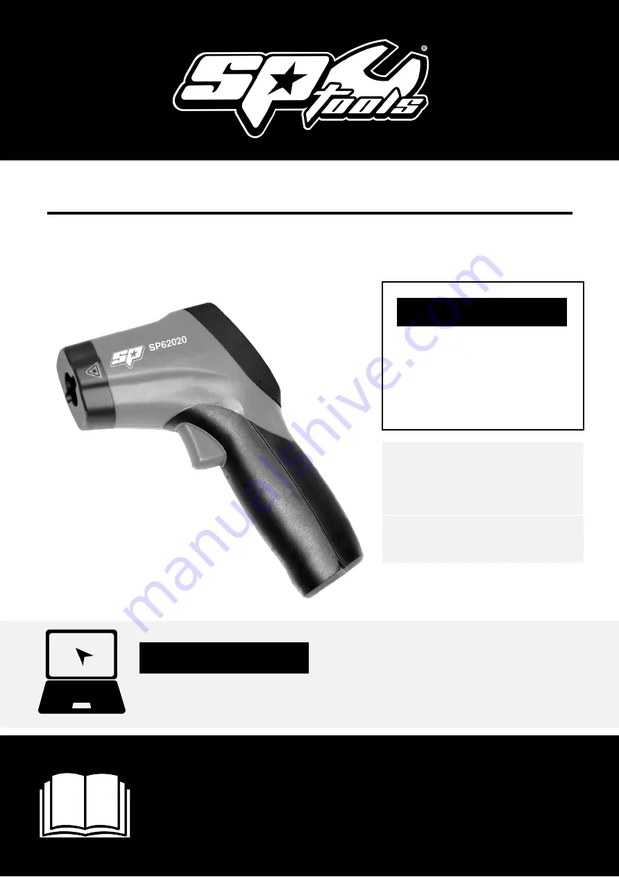 SP tools SP62020 User Manual Download Page 1