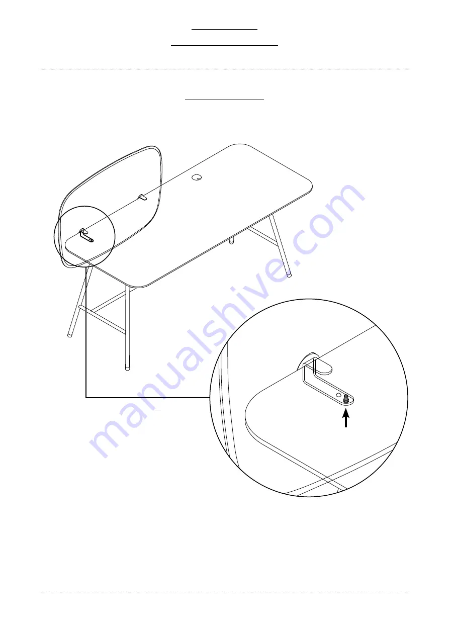 SP01 HOLLAND DESK Assembly Instructions Manual Download Page 25