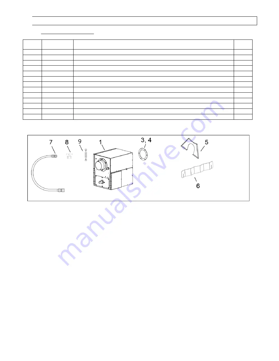 Space-Ray PCA-SS 100 Assembly, Installation And Operation Instructions Download Page 7