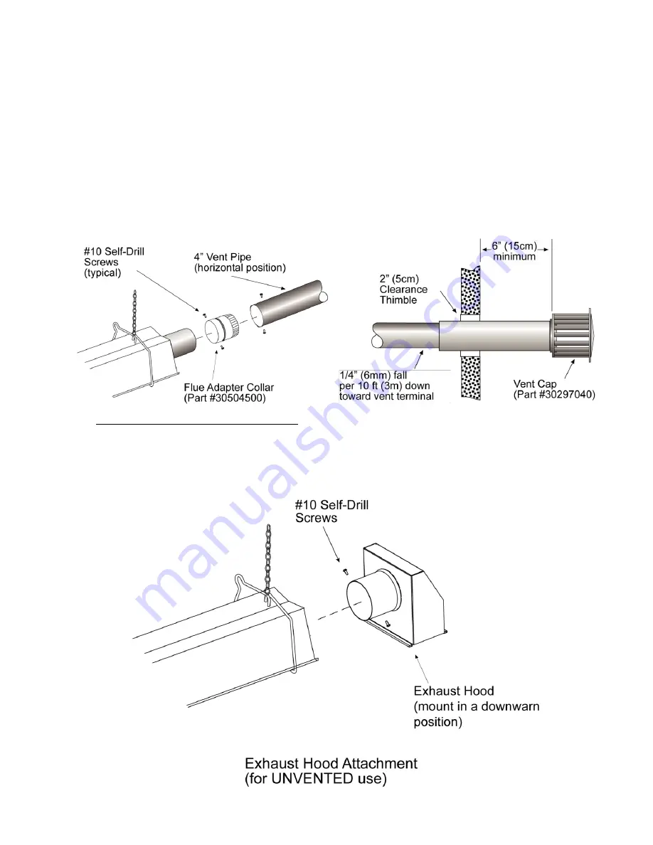 Space-Ray PCA-SS 100 Assembly, Installation And Operation Instructions Download Page 40