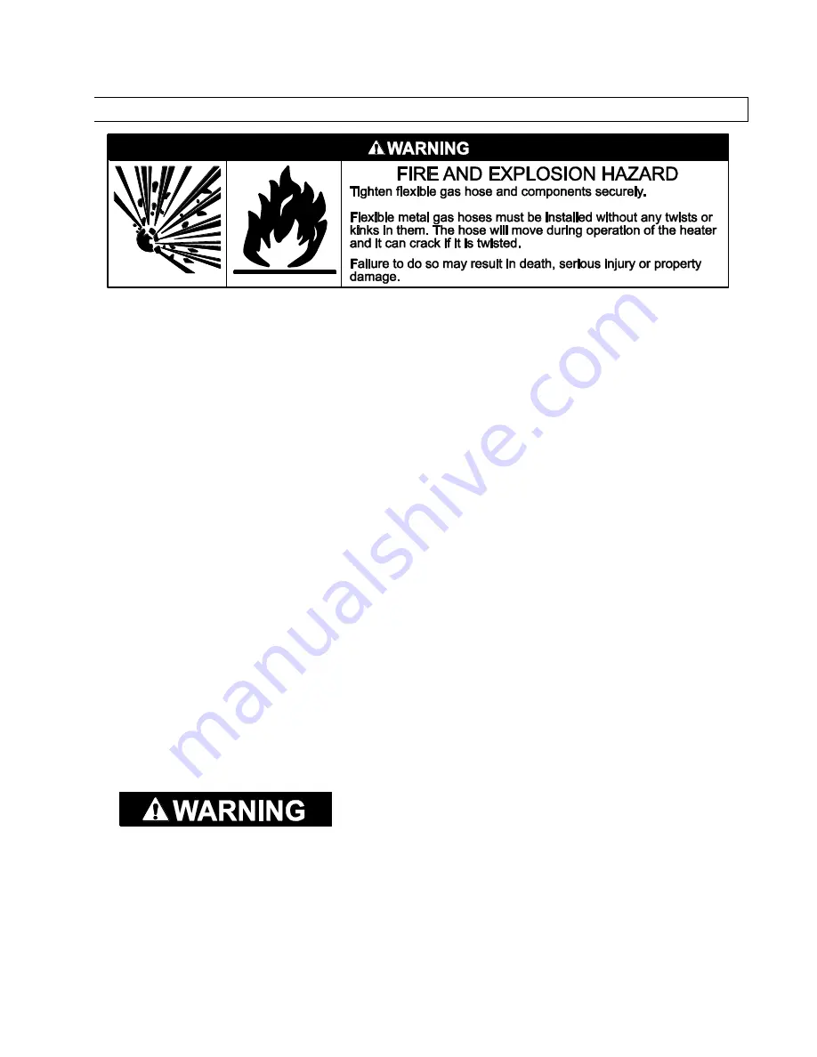 Space-Ray PGR 100-L5 Installation And Operation Instructions Manual Download Page 27