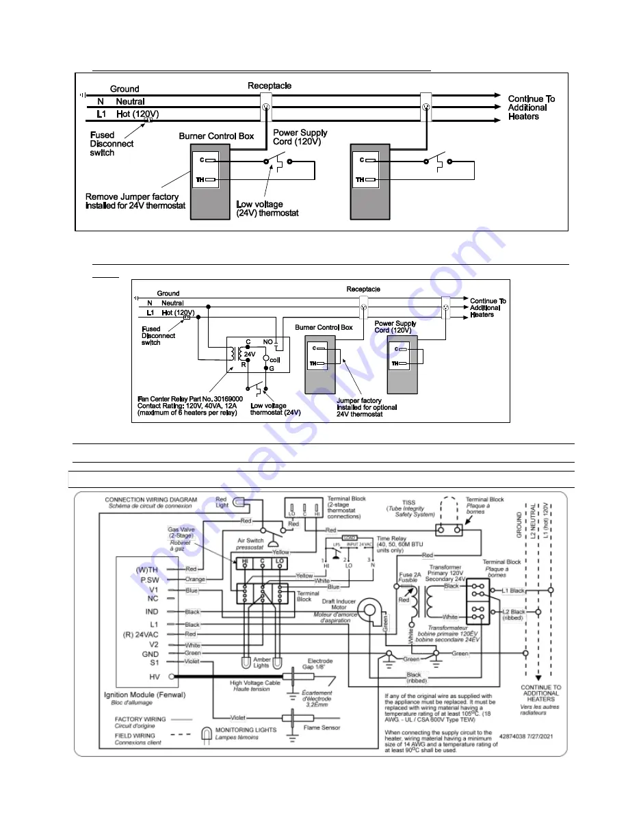 Space-Ray PGR 100-L5 Installation And Operation Instructions Manual Download Page 34