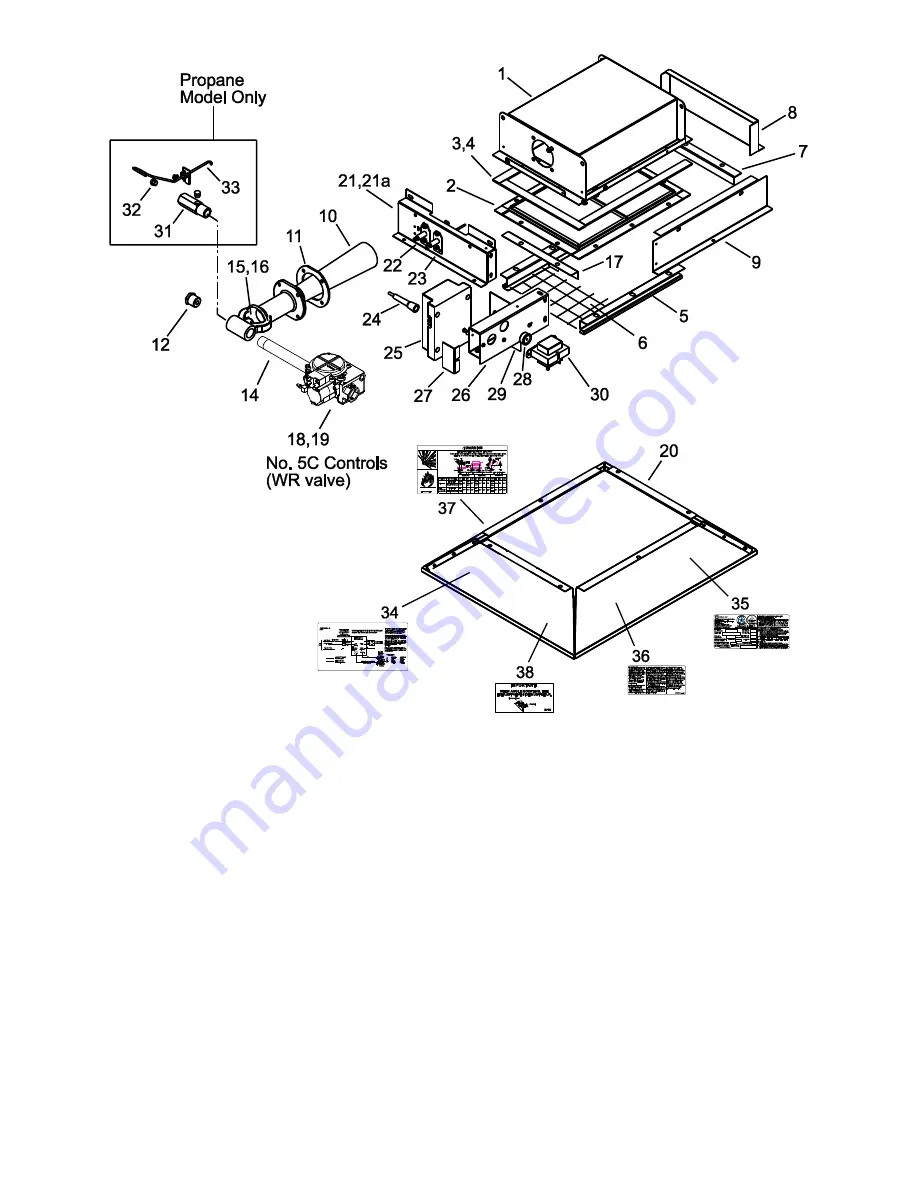 Space-Ray RSCA Series Installation & Operation Instructions Download Page 24