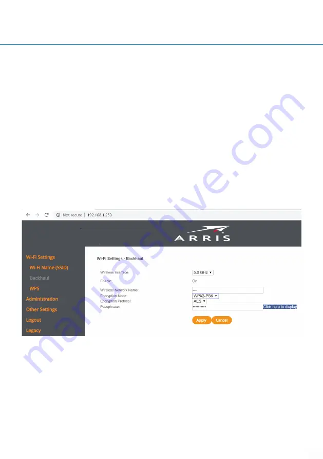 Space Television Arris Space Connect VAP4641 Setup Manual Download Page 5