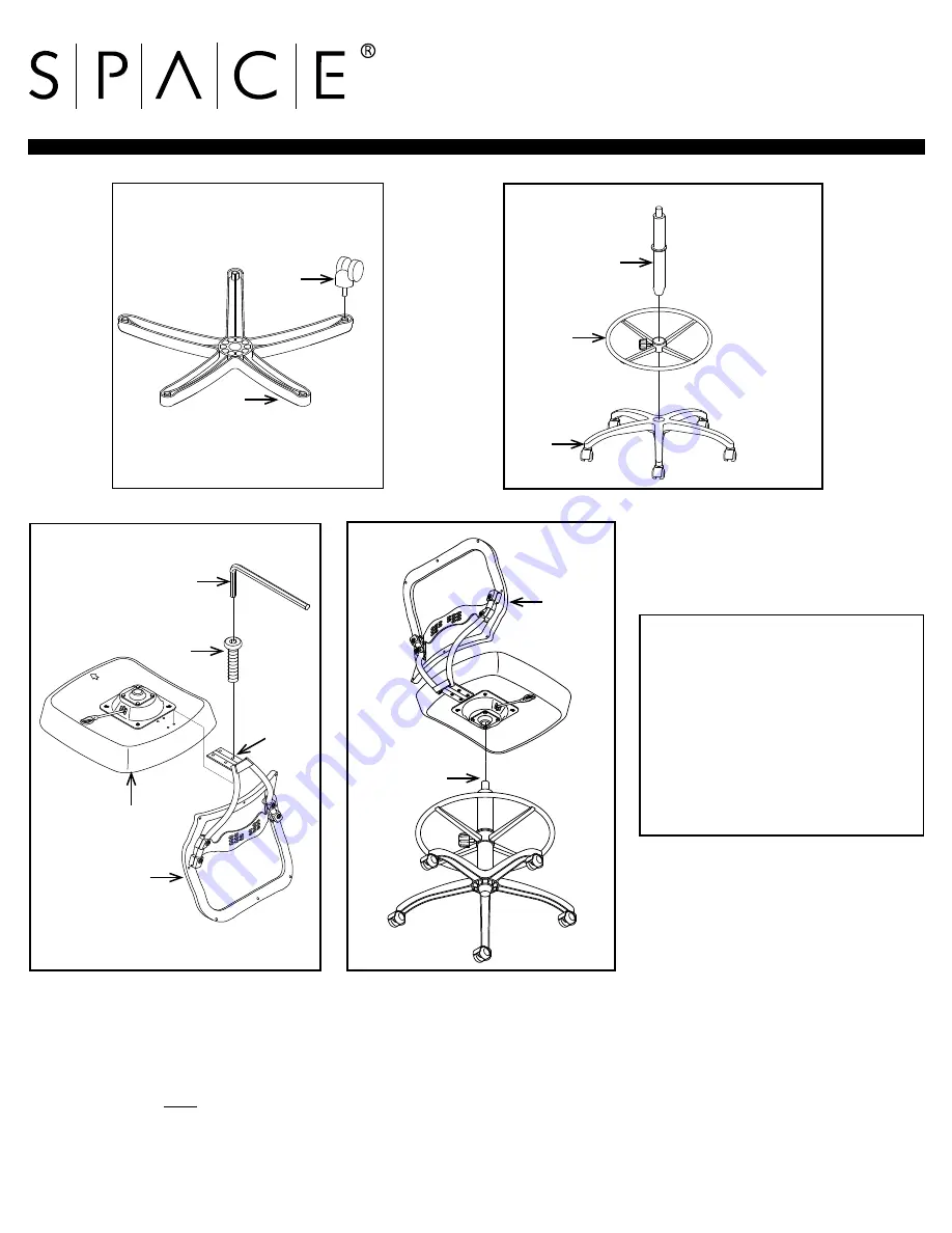 Space 13-37N20D Operating Instructions Download Page 2