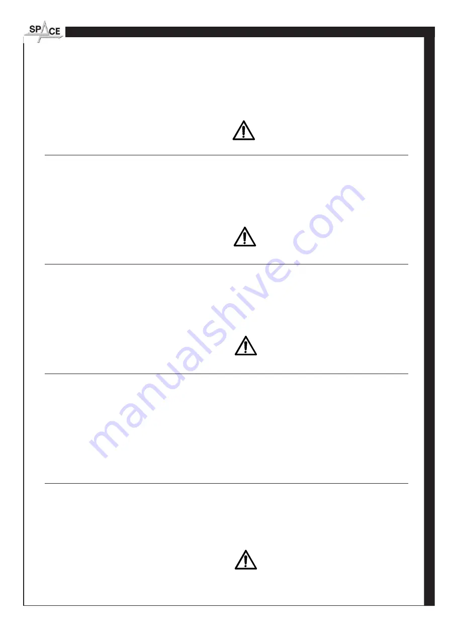 Space SQ352 Translation Of The Original Instructions Download Page 28