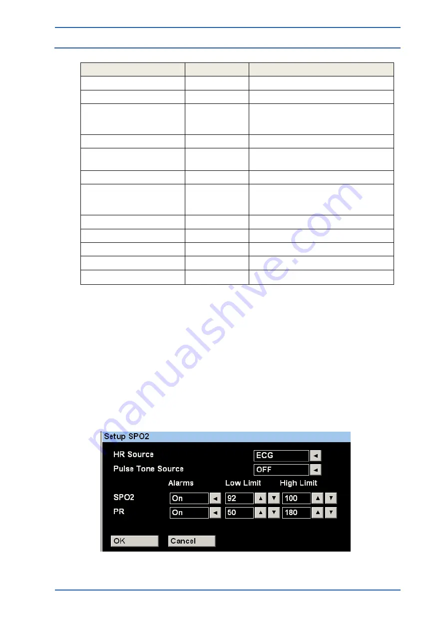 Spacelabs Healthcare 93300 Operation Manual Download Page 75