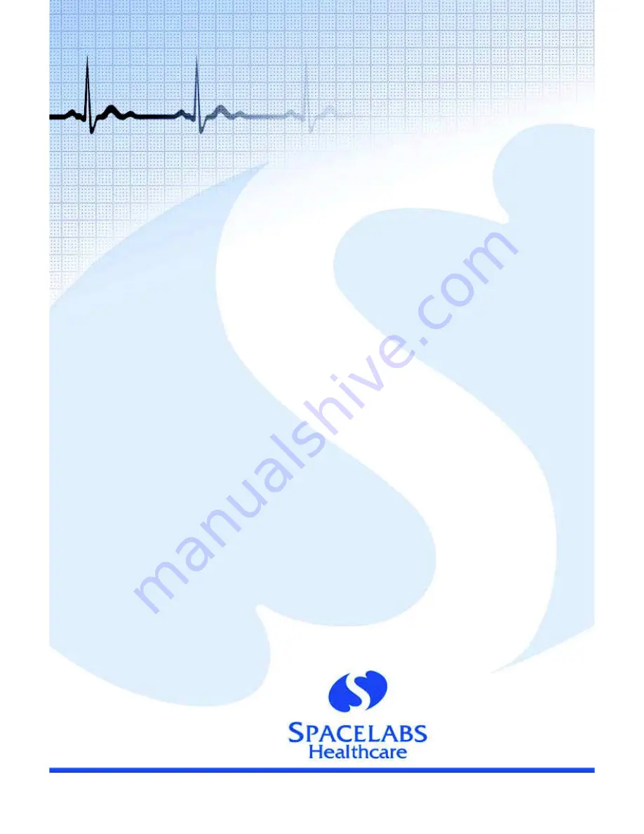 Spacelabs Healthcare Lifecard 12 Service Manual Download Page 1