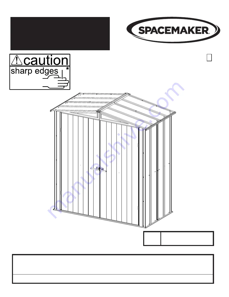 SPACEMAKER PS63EU Owner'S Manual & Assembly Manual Download Page 1