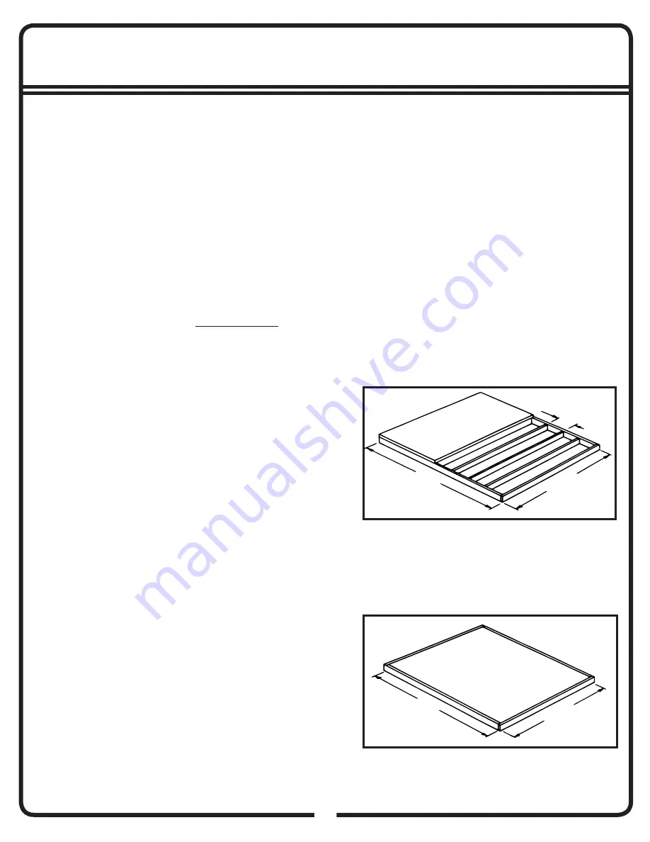 SPACEMAKER VERSA-SHED EVRS63 Owner'S Manual & Assembly Manual Download Page 11