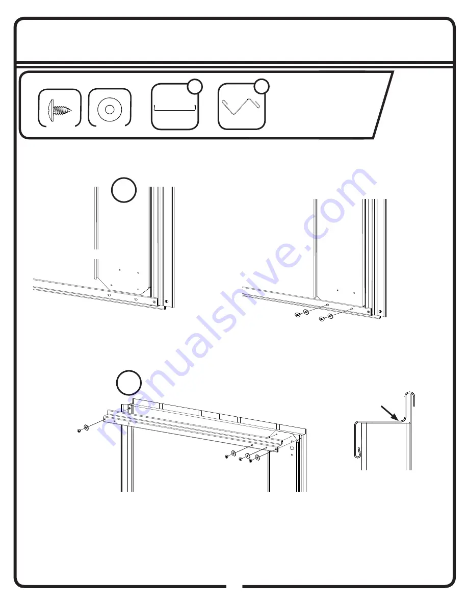 SPACEMAKER VERSA-SHED EVRS63 Owner'S Manual & Assembly Manual Download Page 22