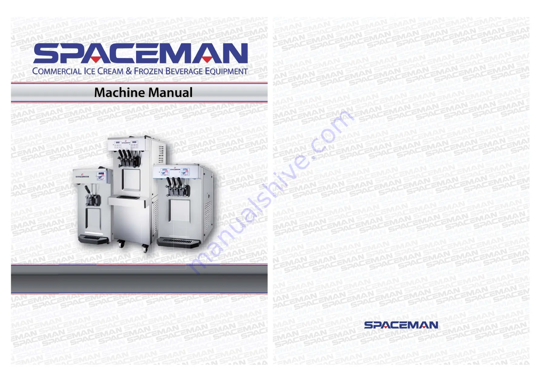 Spaceman 6210-50Hz Machine Manual Download Page 1