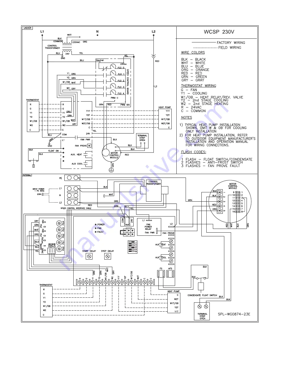 SpacePak WCSP-2430JV Installation, Operation & Maintenance Manual Download Page 12