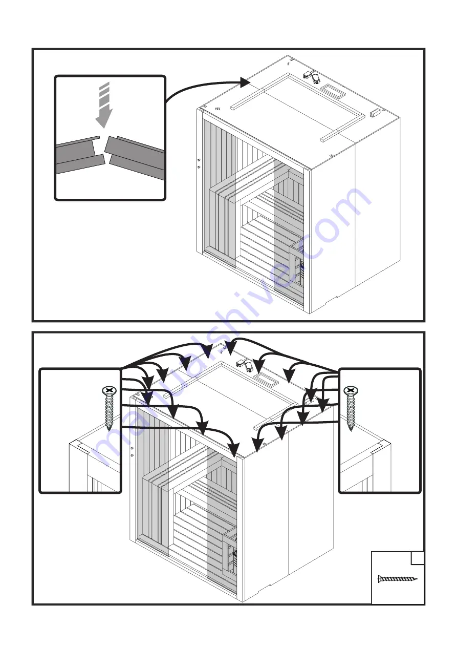 spalina SAUNA BLACK PEARL 180 Installation Instruction Download Page 26